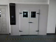 ประตูจัดเก็บความเย็นแบบนูน 100mm หนาพร้อมปลั๊กหน้าต่าง / เครื่องทำความร้อน CE Approved